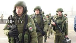 Kazakhstan: Russian peacekeepers depart from Almaty back to base