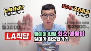 미국 직장인의 브이로그 | LA 한달 최소 생활비 혹은 미국 한달 생활비 | 스튜디오 짤막투어 | 베스트 감튀는 어디!? | 소소한 일상 | LA직딩 | VLOG 35