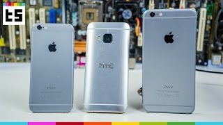 HTC One M9 vs iPhone 6 (deutsch) – Vergleich