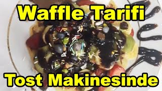 Waffle yapılışı