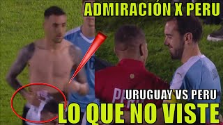 EL GESTO DE HUMILDAD DE GODIN Y VECINO A PAOLO GUERRERO- A PESAR DE LA DERROTA PERU GANO EL RESPETO