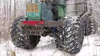 ЮМЗ in forest