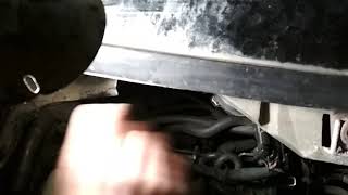 Как снять датчик температуры охлаждающей жидкости на Опель омега б v6 очень просто