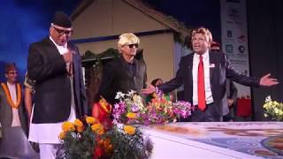 Donald Trump र Deuba को देउसी 2074 || Manoj Gajurel and Dhurmus Comedy || Sisnupani Deusi