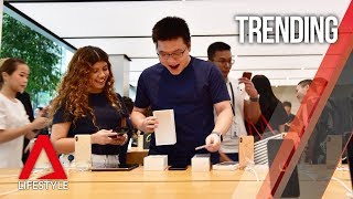 iPhone XS mania in Singapore