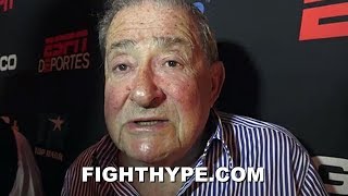 BOB ARUM CORRECTS ERROL SPENCE; SAYS CRAWFORD FIGHT "ABSOLUTELY POSSIBLE" AND "GONNA MAKE IT HAPPEN"