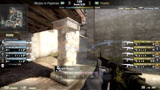 CS:GO de_inferno POV NiP.f0rest (26/10) vs fnatic @ DreamHack Winter 2013