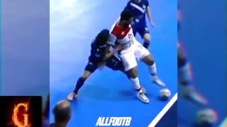 Красивые финты голы в мини футболе