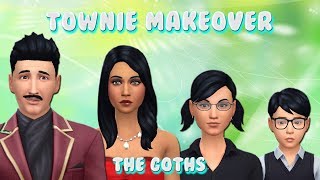 The Sims 4: Townie Makeover ~ The Goths