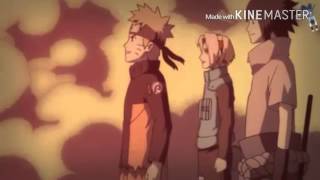 لحضة اجتماع الفريق السابع نارونو / naruto team 7