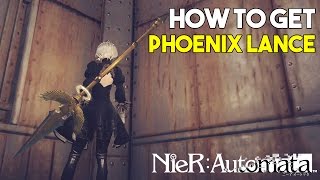 Nier: Automata How To Get The Phoenix Lance (Hidden Weapon Location)