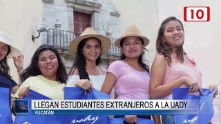150753 Llegan estudiantes nacionales y extranjeros a la UADY