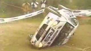WRC crash
