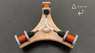 Making Triangle Triple Cylinder Engine