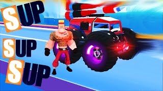 МАШИНКИ ОНЛАЙН ГОНКИ на крутых монстр тачках SUP Игра #4