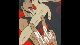 •「KnB」 Doujinshi • ✌Peace✌»Kagami x Aomine« (AoKaga) [R18]