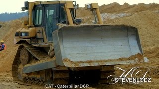 Spychacze Caterpillar D6R i D6N ☆ Bulldozer ☆ Бульдозер ☆ รถปราบดิน
