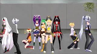MMD TWICE -TT, Vocaloid dance cover ^^
