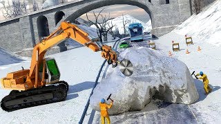 Snow Excavator Simulator (by GameMax Studio) Android Gameplay [HD]