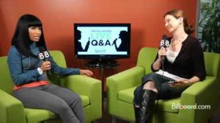 Nicki Minaj - Q&A with Billboard.com (Part 1)