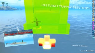 ROBLOX Booga Booga | TURRET TRAPPING FIXED FOR REAL?!? *TESTING* (VOID + EXPLOIT FIXES!)