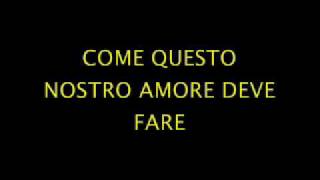 NON AMARMI TESTO