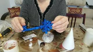 Ватная игрушка скандинавский гномик. Мастер класс. Часть 1.