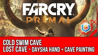Far Cry Primal - Cold Swim Cave Guide - Daysha Hand + Cave Painting (Collectibles)