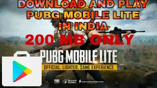 How to download PUBG mobile lite new version