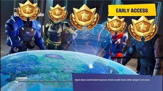 Season 4 Week 3 Free Secret Battle Pass Tier Location  in Fortnite