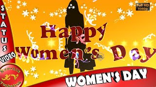 Happy Women's Day 2018,International Fest,Wishes,Whatsapp Video Download,Animation,Quotes,IWD Status