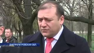 Добкина в Павлограде забросали куриными яйцами