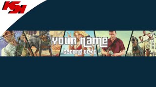 Free GTA V Banner Template [Free Download] [PSD]