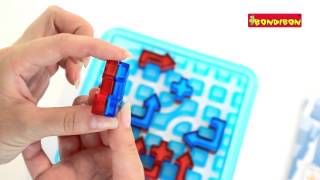 Логическая игра Bondibon (Бондибон) «Мегаполис-GPS пазл»