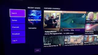 How to log out of your twitch account (Xbox one)