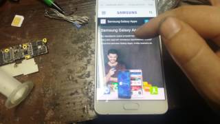 Samsung a710f A7 2016 сброс гугловского аккаунта FRP reset