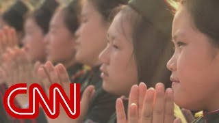 North Koreans applaud latest missile launch