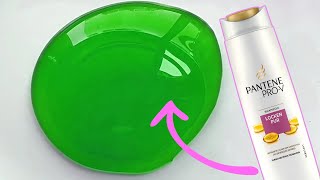 NEU SLIME OHNE KLEBER, 2 Zutaten Klarer Schleim mit Shampoo und Spülmittel Salz