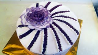 Сиреневый торт / Purple cake