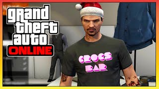 GTA 5 Online - RARE "Vivisection" & "Crocs Bar" T-Shirts! - SECRET GTA 5 Clothing! (GTA V)