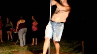 Bonfire Pole Dancer