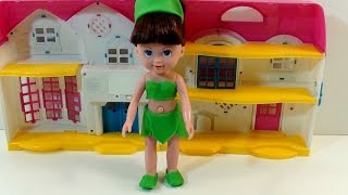 Play Doh игры Кукла в образе Disney феи Din Din. Baby doll Fairy Din Din