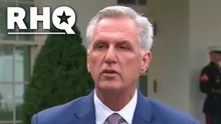 Coward McCarthy REFUSES To Condem Daddy Trump