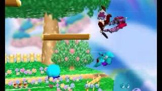 【スマブラ64】カービィ　二人同時にファイナルカッターで一撃必殺[SSB64]