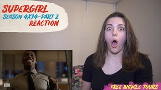 Supergirl Season 4 Episode 14 "Stand and Deliver" REACTION Part 2
