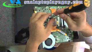 Hướng dẫn tự tháo máy, vệ sinh laptop ACER 4736Z 4732 / 3810T / 4810T/ 4741/4745 4739