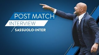 SASSUOLO-INTER | Post match reactions from Luciano Spalletti