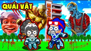 PHONG CẬN VÀ SIÊU NHÂN SAMMY HOẢNG SỢ KHI PHÁT HIỆN CÔNG VIÊN QUÁI VẬT KINH DỊ TRONG MINI WORLD