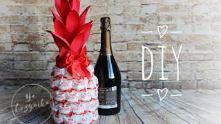 Ананас из раффаэлло и шампанского. DIY. Candy Pineapple ? ??