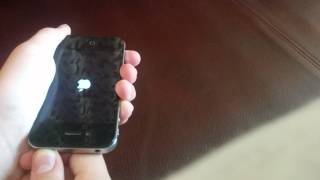 Баг на перезагрузку(Iphone 4s Icloud lock).